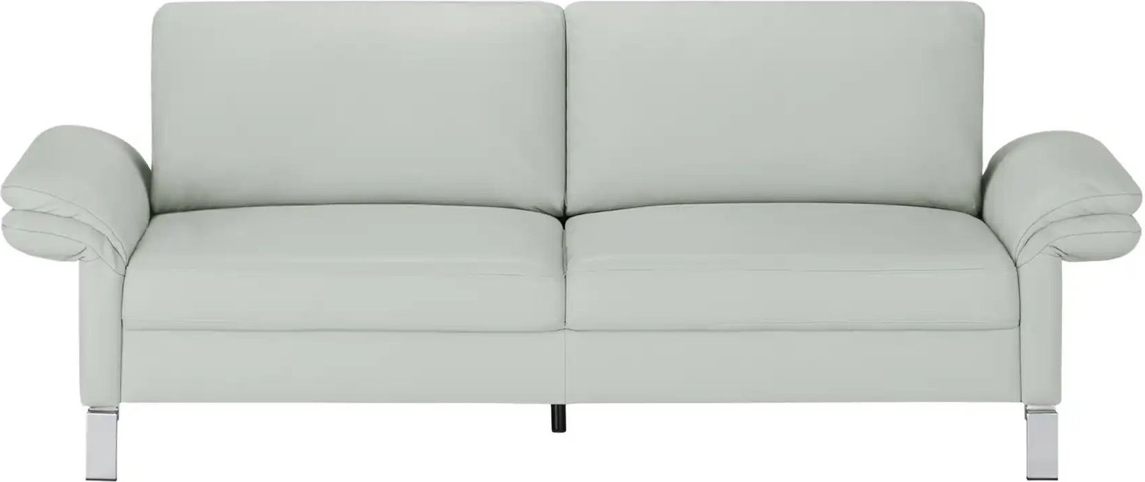 Max Schelling Einzelsofa aus Echtleder Maximum ¦ grau ¦ Maße (cm): B: 234 H: 86 T: 97.0 Polstermöbel > Sofas > 3-Sitzer ...