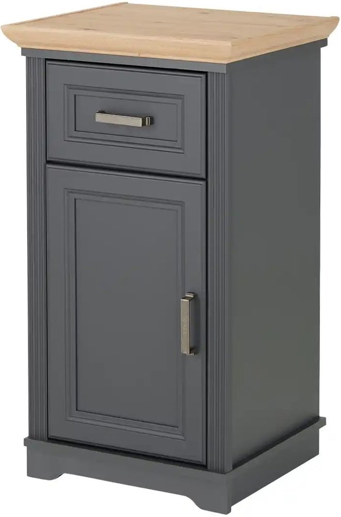 Badschrank Varese ¦ grau ¦ Maße (cm): B: 48 H: 85 T: 43.0 Schränke > Badschränke > Bad-Unterschränke - Höffner