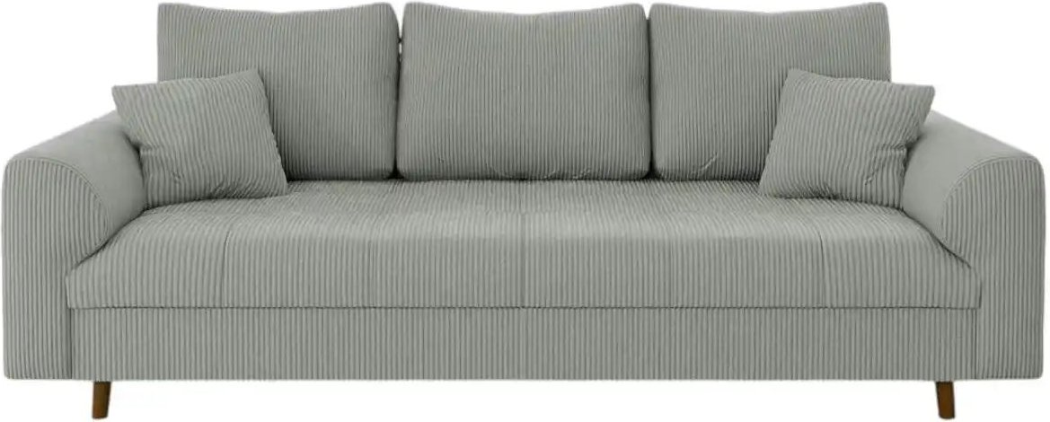 Einzelsofa Maya ¦ grau ¦ Maße (cm): B: 210 H: 81 Polstermöbel > Sofas > 3-Sitzer - Höffner