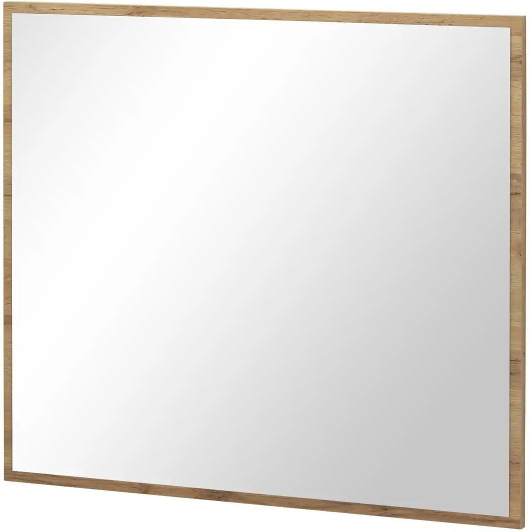 uno Spiegel 80 x 70 cm Stripe ¦ holzfarben ¦ Glas,Aluminium,Holzwerkstoff ¦ Maße (cm): B: 80 H: 70 T: 2.0 Garderoben & K...