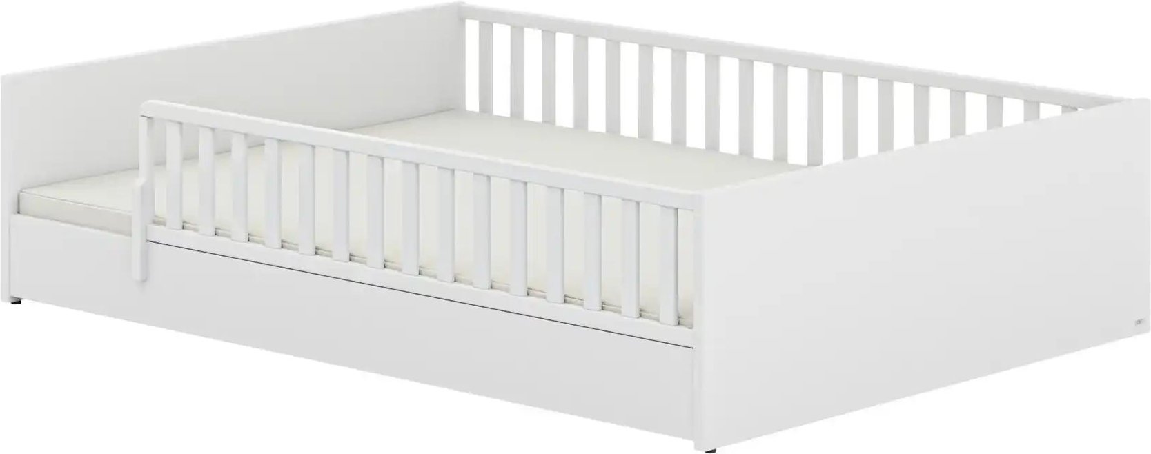 PAIDI Kinderbett Little Flo ¦ weiß ¦ Maße (cm): B: 147,6 H: 50,6 Betten > Bettgestelle - Höffner