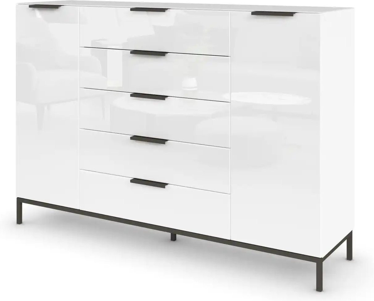 Highboard Flipp ¦ weiß ¦ Maße (cm): B: 160 H: 110 Kommoden & Sideboards > Highboards - Höffner
