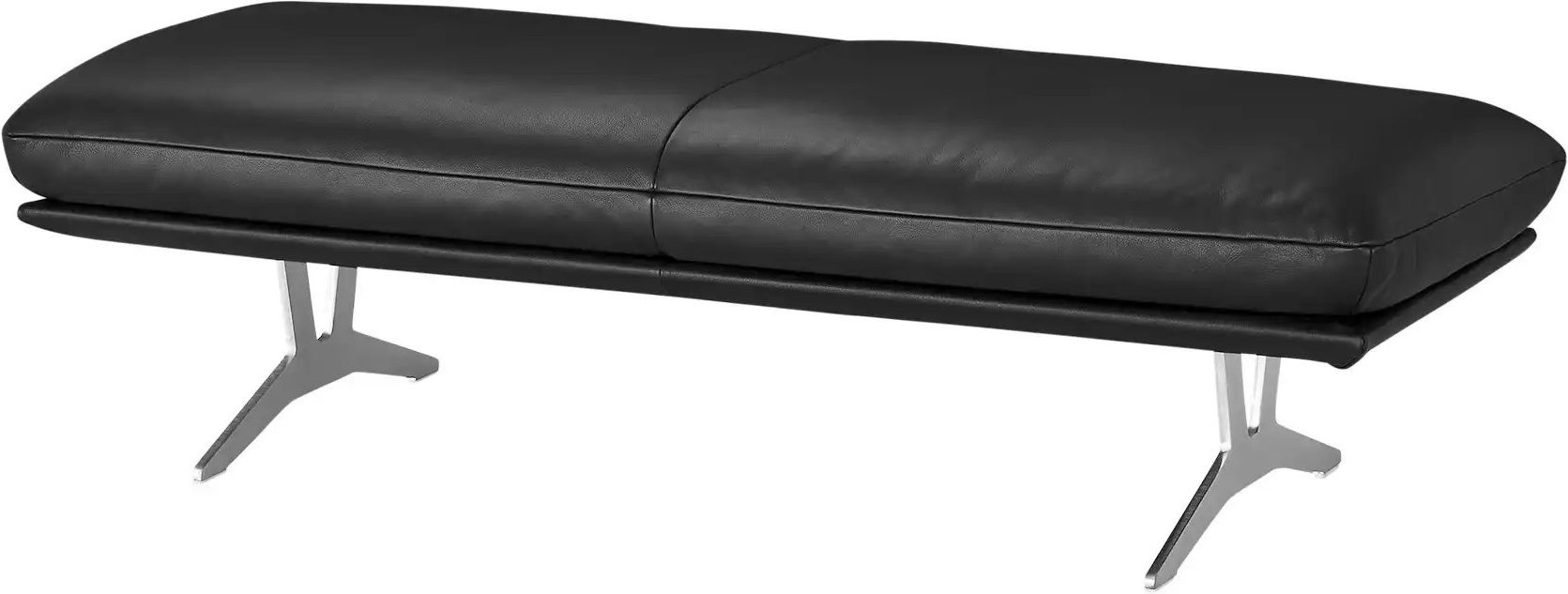 KOINOR Hocker Francis ¦ schwarz ¦ Maße (cm): B: 150 H: 43 T: 60.0 Polstermöbel > Hocker - Höffner