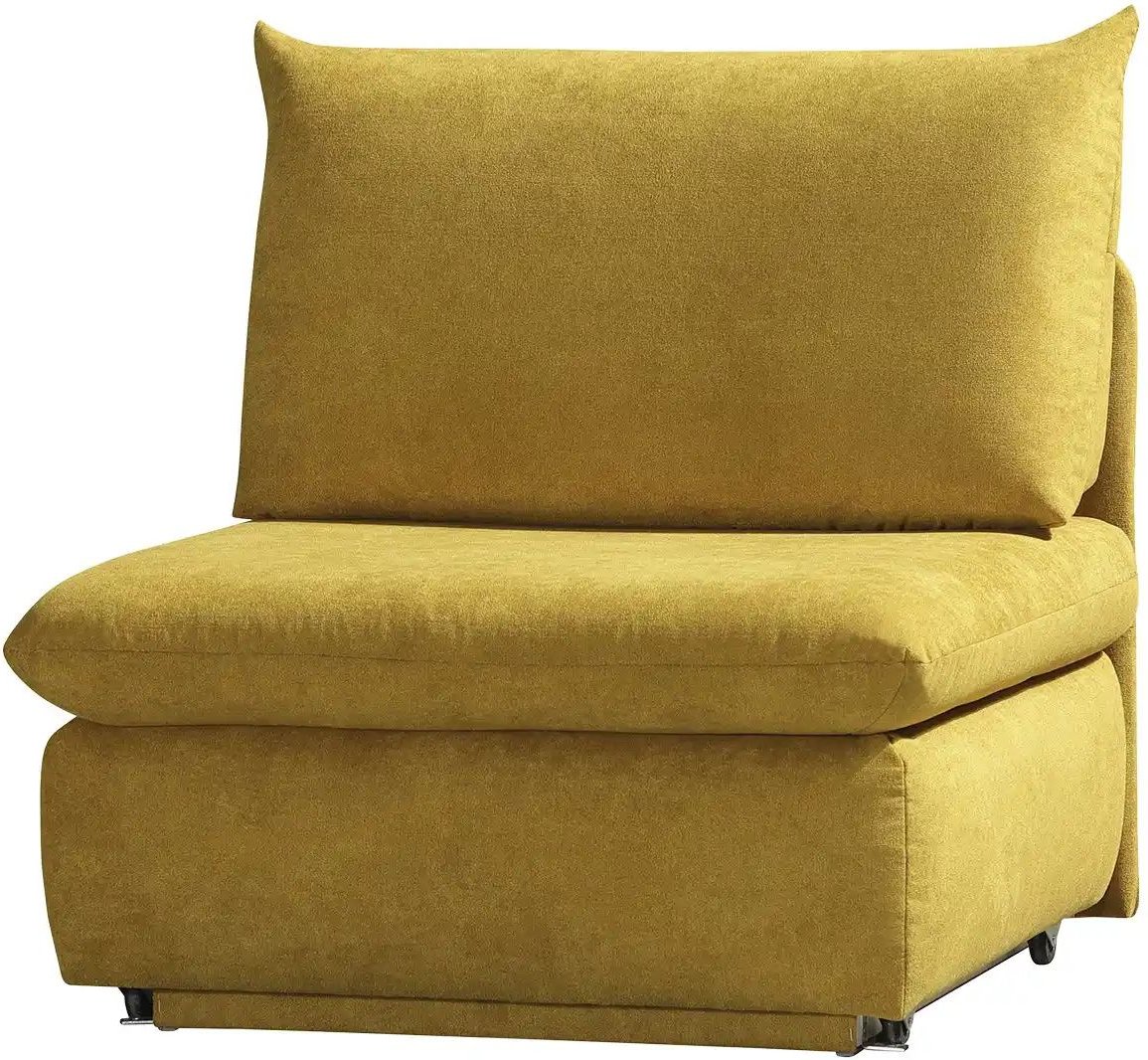 Schlafsesssel Etta ¦ gelb ¦ Maße (cm): B: 88 H: 88 T: 96.0 Polstermöbel > Sessel > Schlafsessel - Höffner