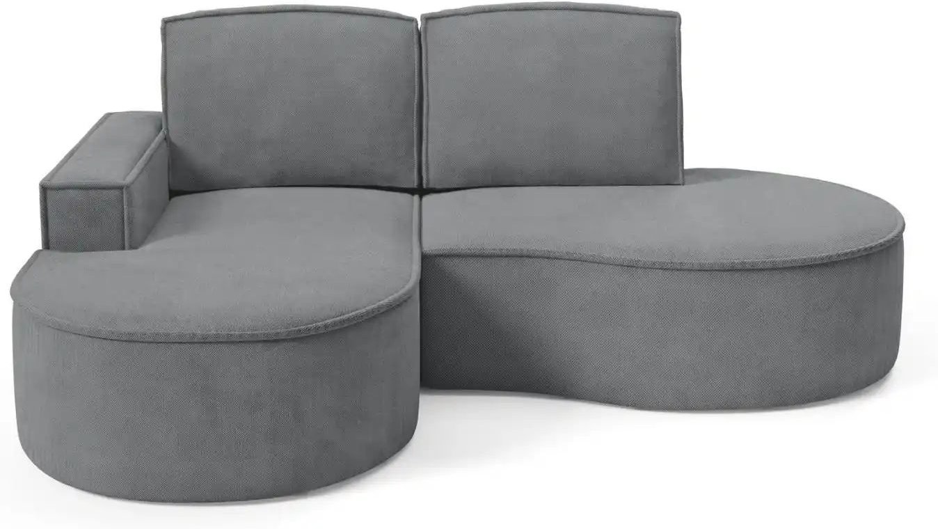 Thumbnail - Ecksofa Flow ¦ grau ¦ Maße (cm): B: 210 H: 88 Polstermöbel > Sofas > Ecksofas - Höffner