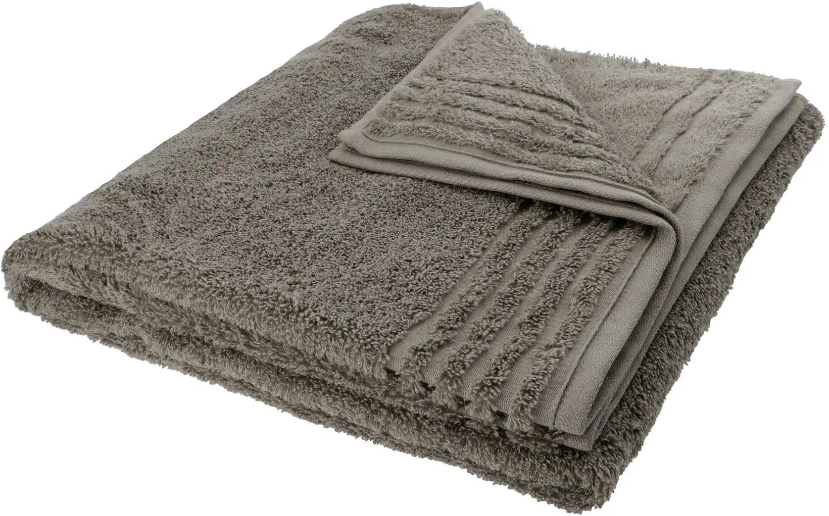 VOSSEN Duschtuch  Vienna Supersoft ¦ grau ¦ Maße (cm): B: 67 Badtextilien > Handtücher & Badetücher > Handtücher - Höffn...