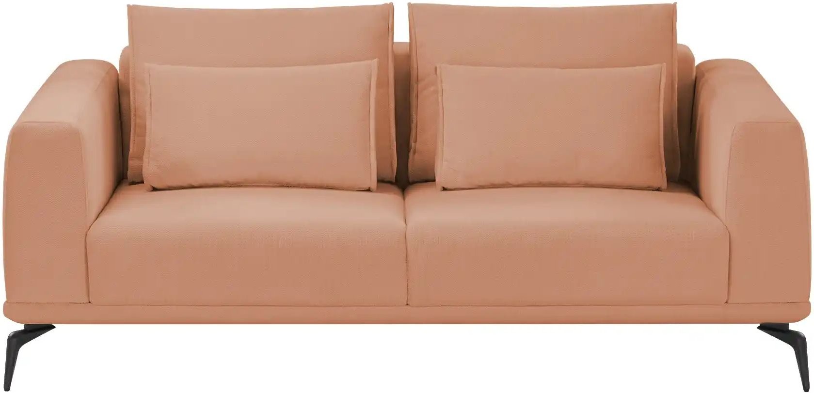 switch Einzelsofa Avignon ¦ orange ¦ Maße (cm): B: 196 H: 82 T: 115.0 Polstermöbel > Sofas > 2-Sitzer - Höffner