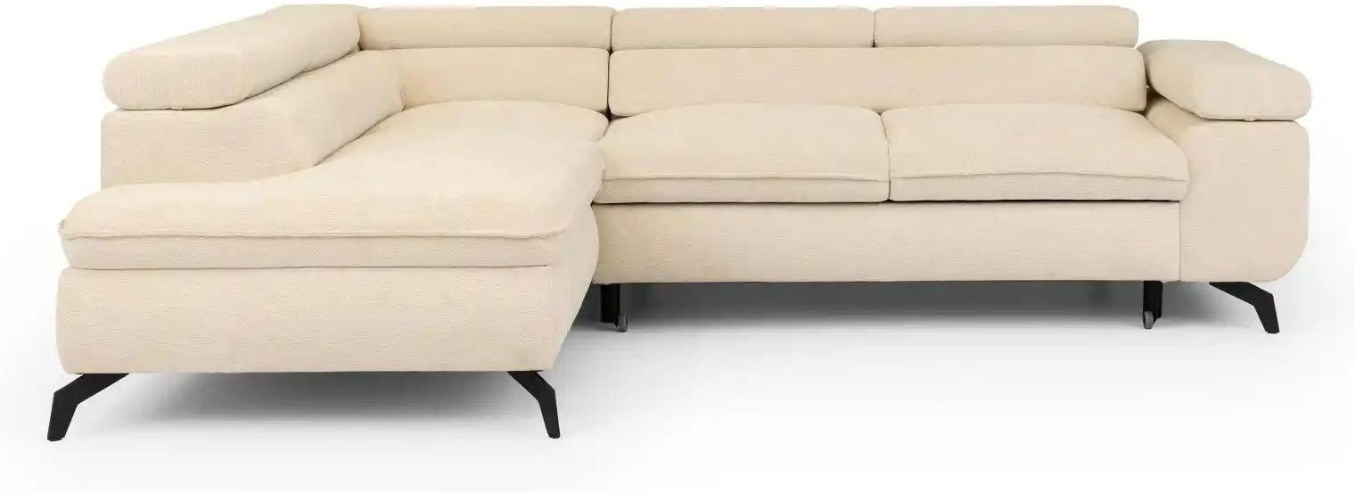 S-STYLE Ecksofa mit Schlaffunktion Bonnie ¦ beige ¦ Maße (cm): B: 275 H: 76 Polstermöbel > Sofas > Ecksofas - Höffner