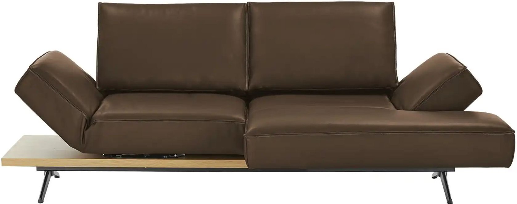 KOINOR Ecksofa Echtleder Phoenix ¦ braun ¦ Maße (cm): B: 240 H: 116 T: 132.0 Polstermöbel > Sofas > Ecksofas - Höffner