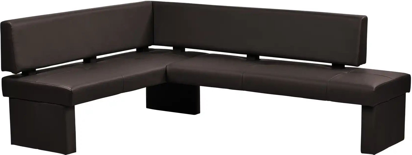 Woodford Eckbank Kunstleder Seta ¦ braun ¦ Maße (cm): H: 86 Bänke > Eckbänke - Höffner