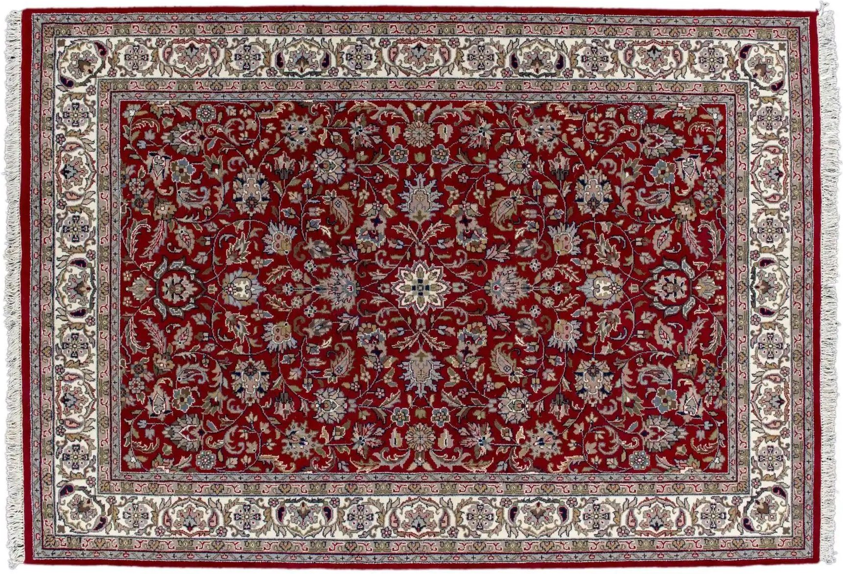 THEKO Orientteppich  Benares ¦ rot ¦ Wolle ¦ Maße (cm): B: 140 Teppiche > Wohnteppiche - Höffner