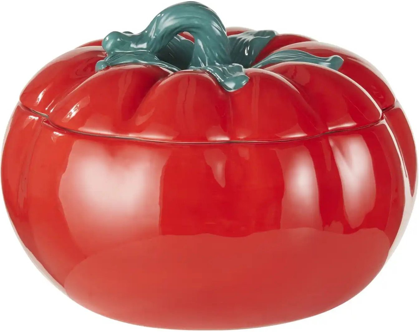 Thumbnail - HOME STORY Aufbewahrungsdose Tomate ¦ rot ¦ Dolomite ¦ Maße (cm): H: 15 Ø: 20.5 Küchenzubehör & Helfer > Küchenhelfer...