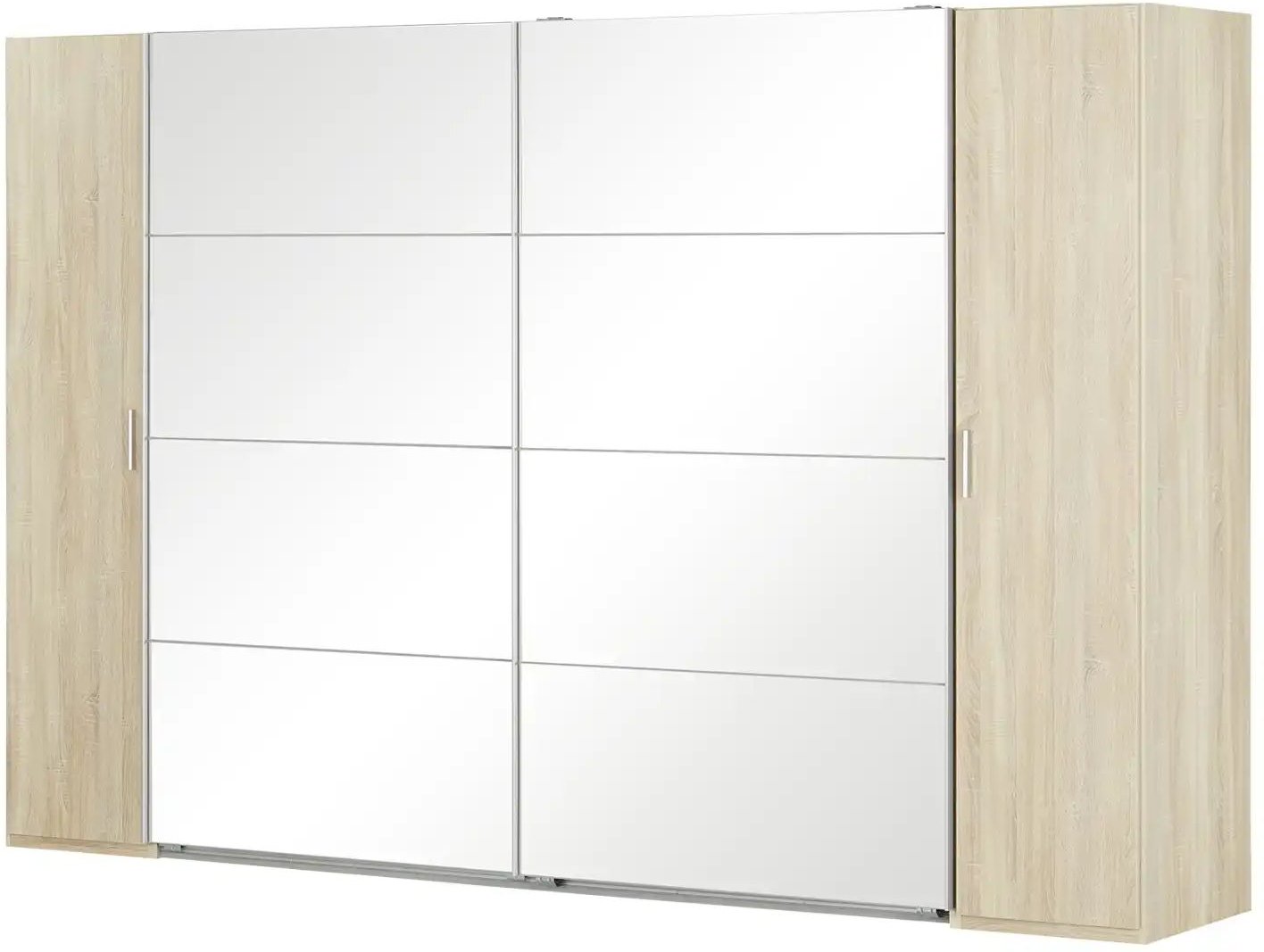 Dreh-/ Schwebetürenschrank Vito ¦ holzfarben ¦ Maße (cm): B: 272 H: 208 T: 65.0 Schränke > Kleiderschränke > Drehtürens...