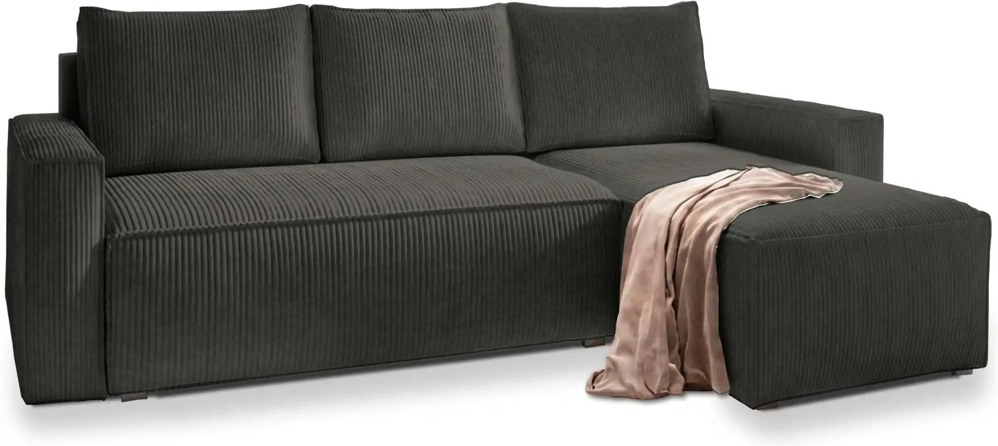 MASSENO Ecksofa mit Schlaffunktion Potaro ¦ grau ¦ Maße (cm): B: 230 H: 85 Polstermöbel > Sofas > 3-Sitzer - Höffner
