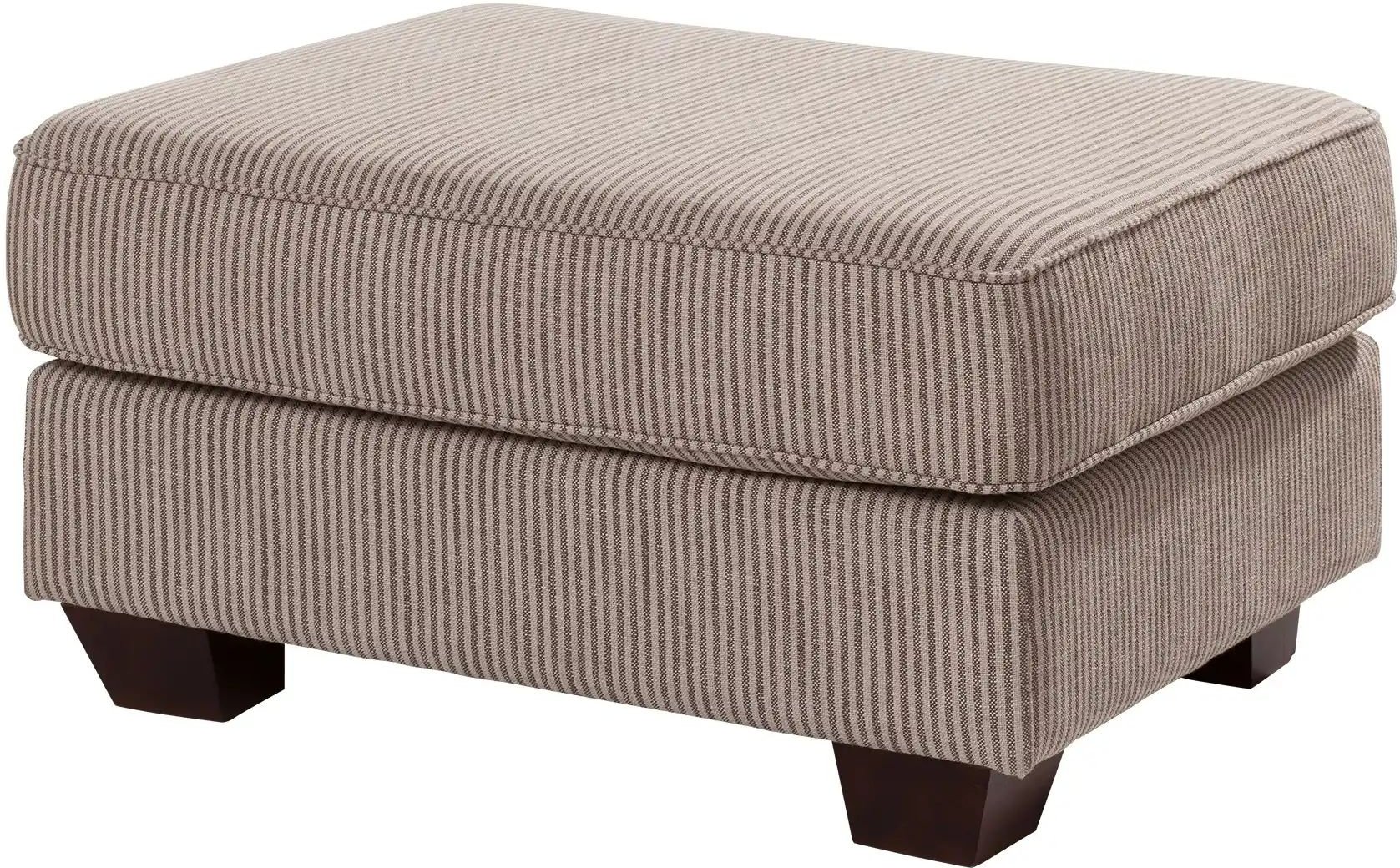 SOHO Hocker gestreift Franka ¦ beige ¦ Maße (cm): B: 75 H: 42 T: 62.0 Polstermöbel > Hocker - Höffner