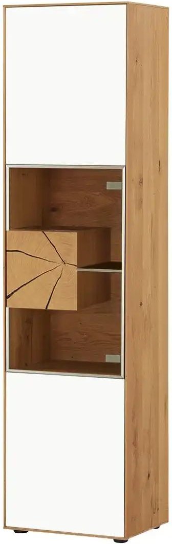 HARTMANN Vitrine Caya ¦ weiß ¦ Maße (cm): B: 50 H: 196 T: 39.0 Schränke > Vitrinen - Höffner