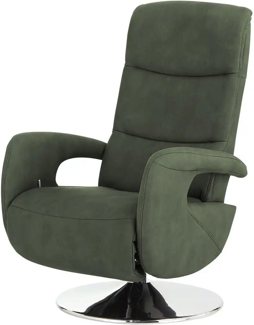 meinSofa Sessel mit Relaxfunktion Franzi-S ¦ grün ¦ Maße (cm): B: 71 H: 110 T: 83.0 Polstermöbel > Sessel > Fernsehsesse...