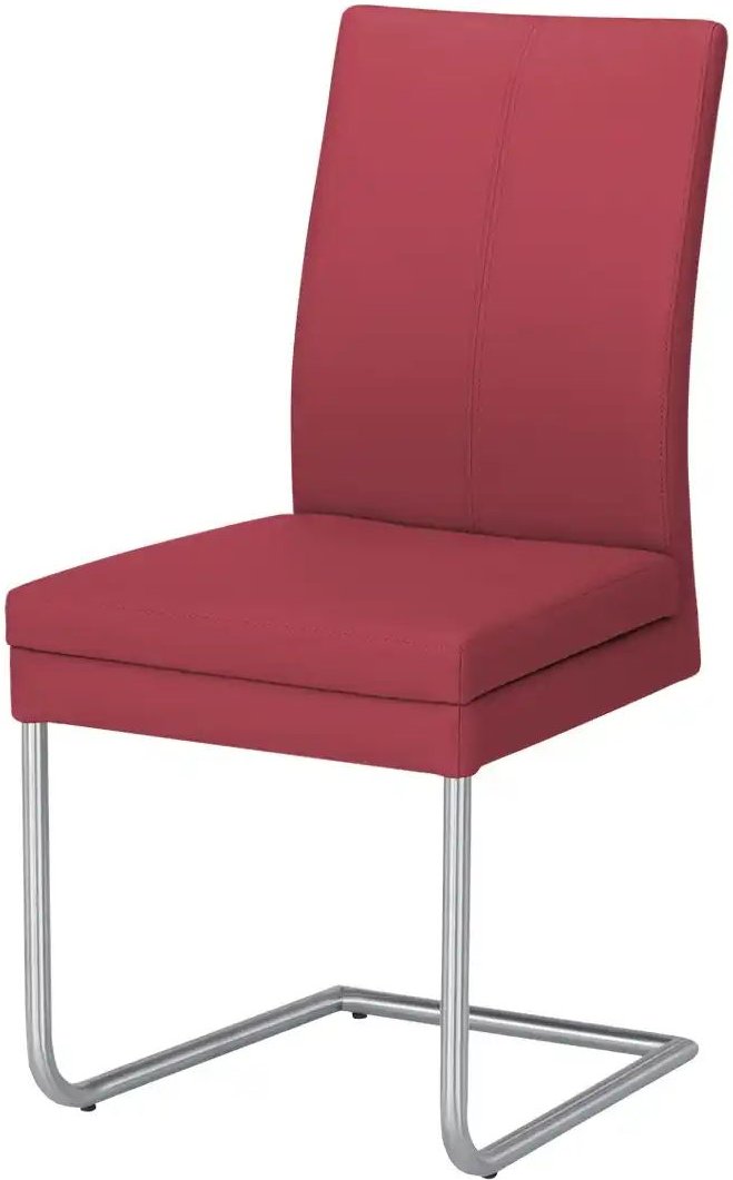 Woodford Kunstleder-Freischwinger mit Griff Levi ¦ rot ¦ Maße (cm): B: 43 H: 94 T: 56.0 Stühle > Schwingstühle - Höffner