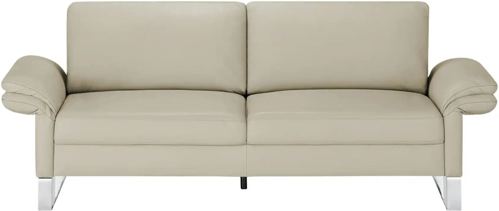 Max Schelling Einzelsofa mit Kufengestell Maximum ¦ creme ¦ Maße (cm): B: 234 H: 86 T: 97.0 Polstermöbel > Sofas > 3-Sit...