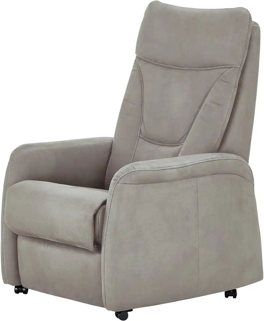 Hukla Fernsehsessel Mikrofaser Manuel ¦ grau ¦ Maße (cm): B: 78 H: 108 T: 90.0 Polstermöbel > Sessel > Fernsehsessel - H...