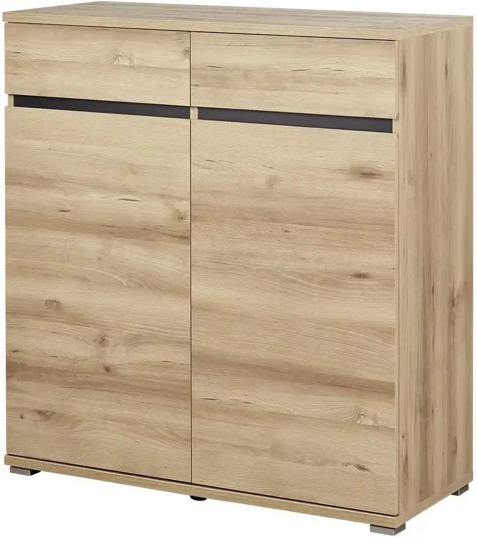 uno Schuhschrank Lennox ¦ holzfarben ¦ Maße (cm): B: 96 H: 103 T: 40.0 Garderoben & Kleiderstangen > Garderoben Schuhsc...