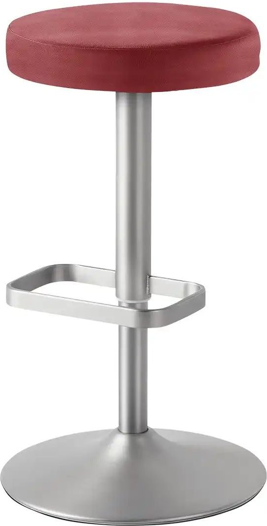 Barhocker MyDivo ¦ rot ¦ Maße (cm): B: 44 T: 44.0 Polstermöbel > Hocker > Barhocker - Höffner