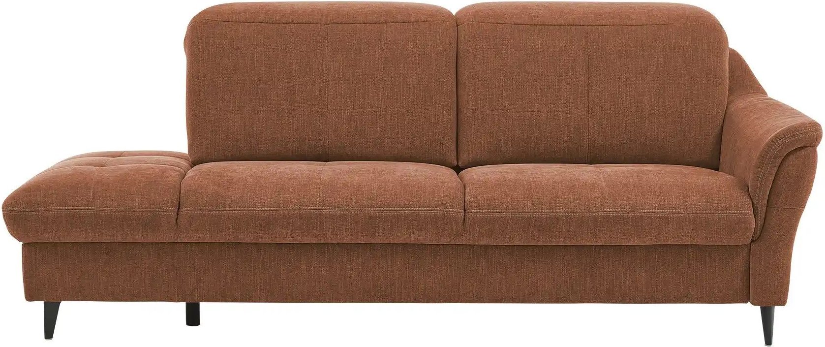 meinSofa Recamiere Ellen ¦ orange ¦ Maße (cm): B: 219 T: 102.0 Polstermöbel > Ottomanen & Recamiere - Höffner