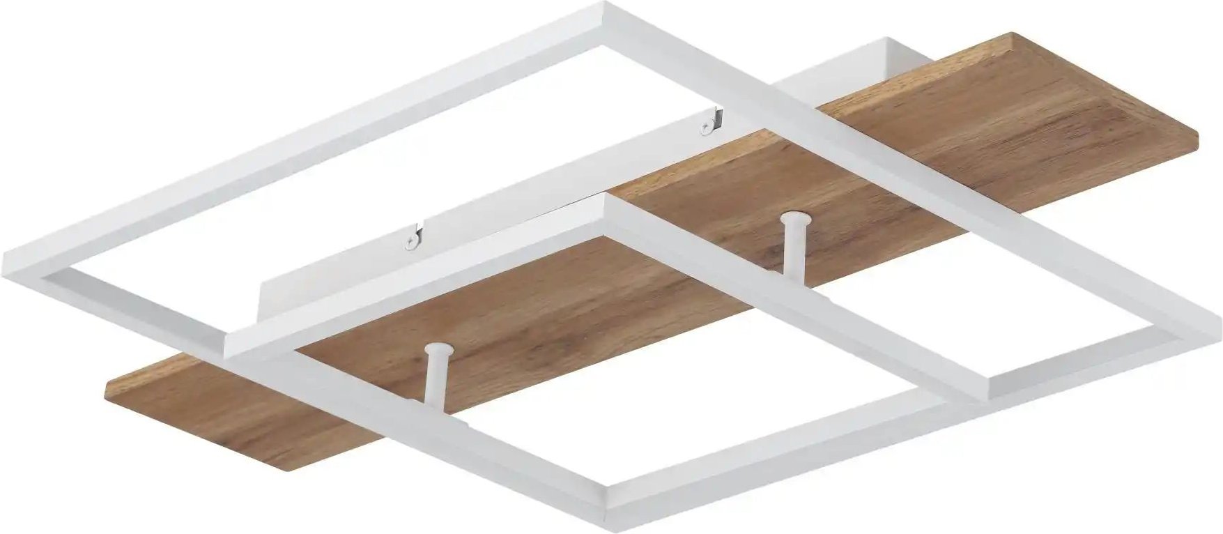 Globo Lighting Deckenleuchte ¦ weiß ¦ Maße (cm): B: 60 H: 10 T: 40.0 Lampen & Leuchten > Deckenleuchten - Höffner