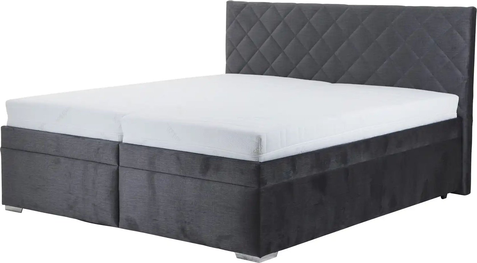 Polsterbett Kelso ¦ schwarz ¦ Maße (cm): B: 172 H: 117 Betten > Polsterbetten - Höffner
