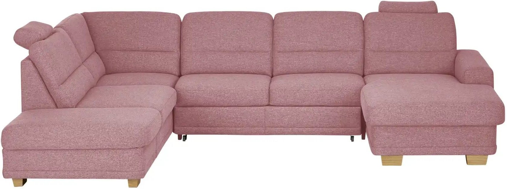 meinSofa Wohnlandschaft Marc ¦ rosa/pink ¦ Maße (cm): B: 311 H: 85 T: 234.0 Polstermöbel > Sofas > Schlafsofas - Höffne...