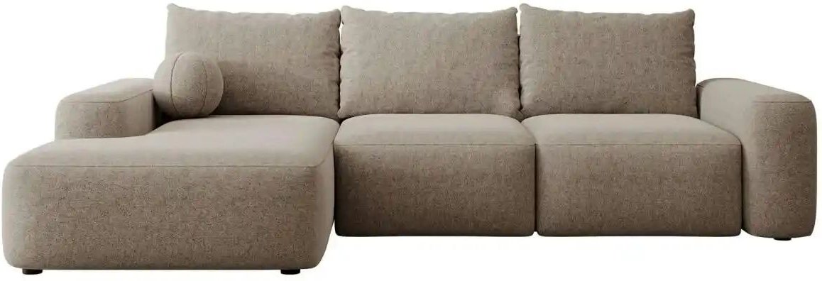 Selsey Ecksofa mit Schlaffunktion Carnos ¦ braun ¦ Maße (cm): B: 264 H: 82 Polstermöbel > Sofas > Ecksofas - Höffner