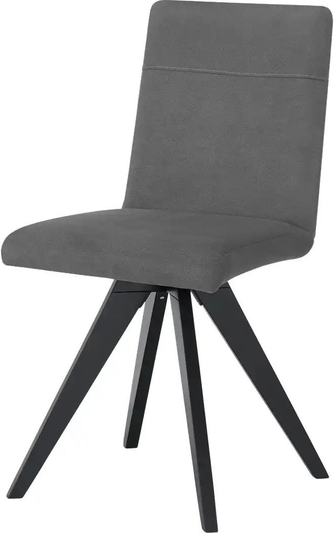 Woodford Esszimmerstuhl mit Massivholzgestell Scala ¦ grau ¦ Maße (cm): B: 45 H: 89 T: 46.0 Stühle > Küchenstühle > Pols...