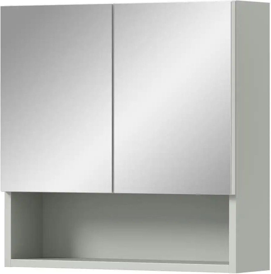 Spiegelschrank Caputher See ¦ weiß ¦ Maße (cm): B: 55 H: 55 Schränke > Badschränke > Spiegelschränke - Höffner