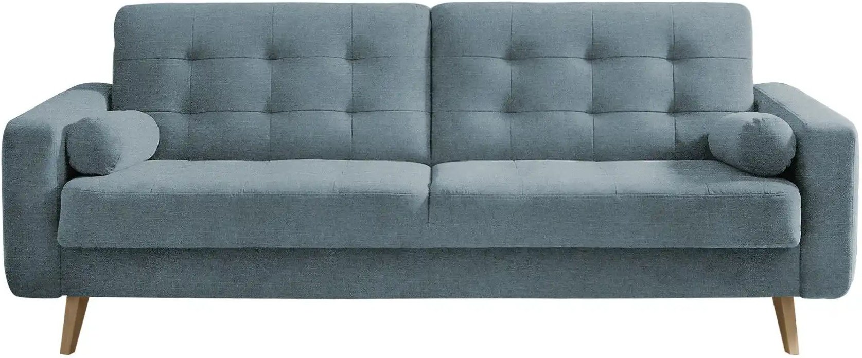 Schlafsofa mit Bettkasten Fjord ¦ blau ¦ Maße (cm): B: 226 H: 88 T: 90.0 Polstermöbel > Sofas > 3-Sitzer - Höffner