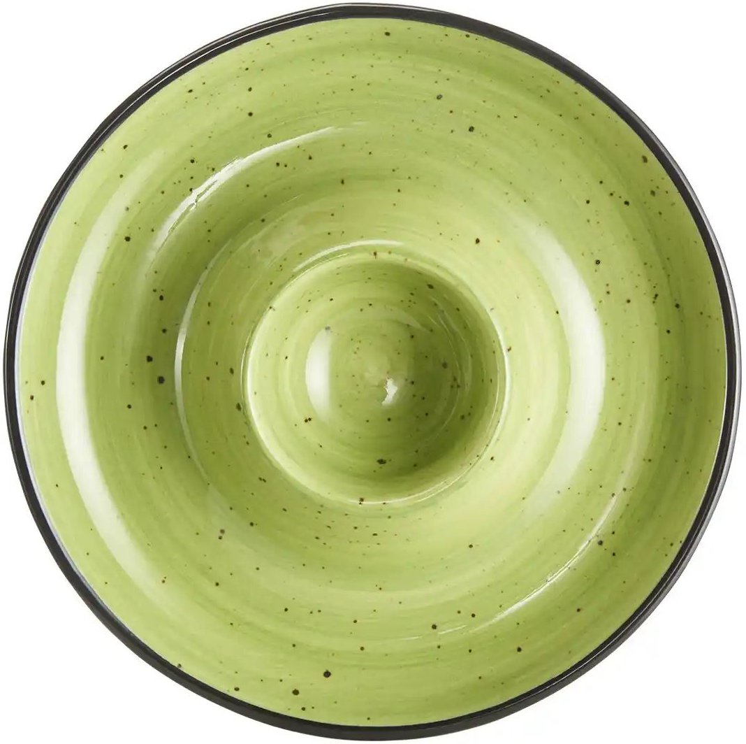 Thumbnail - Peill+Putzler Eierteller Genua ¦ grün ¦ Porzellan ¦ Maße (cm): H: 2,5 Ø: 12.5 Geschirr > Einzelgeschirrteile - Höffner