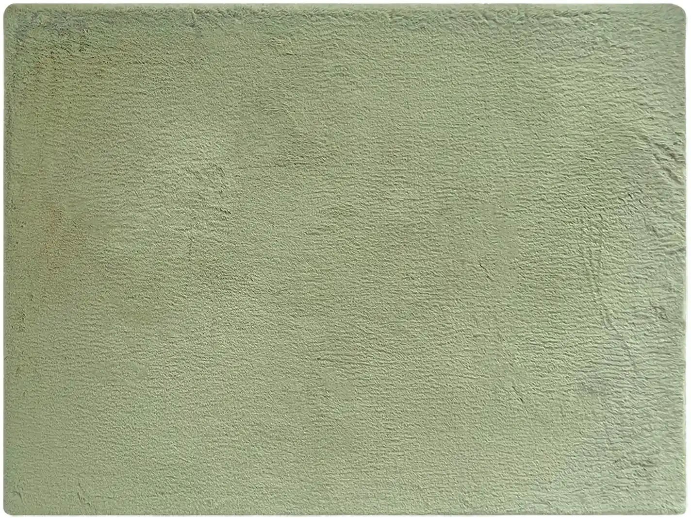 como Hochflorteppich Bunny ¦ grün ¦ Synthetische Fasern ¦ Maße (cm): B: 120 Teppiche > Hochflorteppiche - Höffner