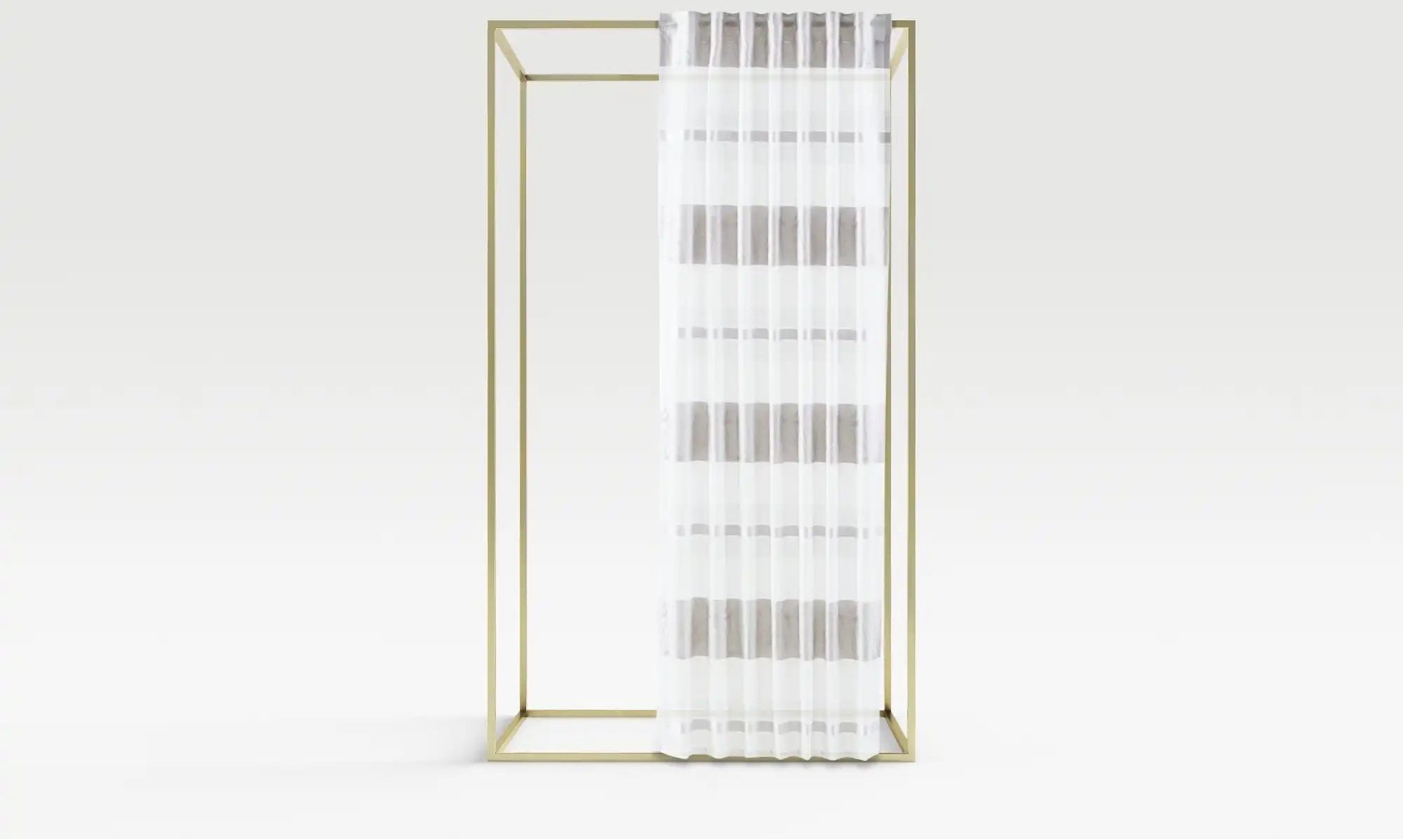 como Verdeckter Schlaufenschal Julia ¦ grau ¦ Maße (cm): B: 140 H: 245 Gardinen & Rollos > Gardinen & Vorhänge > Schlau...