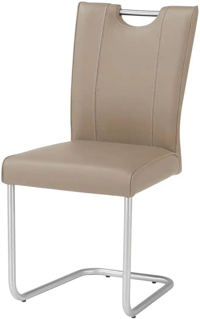 Leder-Schwingstuhl 6861 ¦ braun ¦ Maße (cm): B: 46 H: 94 T: 48.0 Stühle > Schwingstühle - Höffner