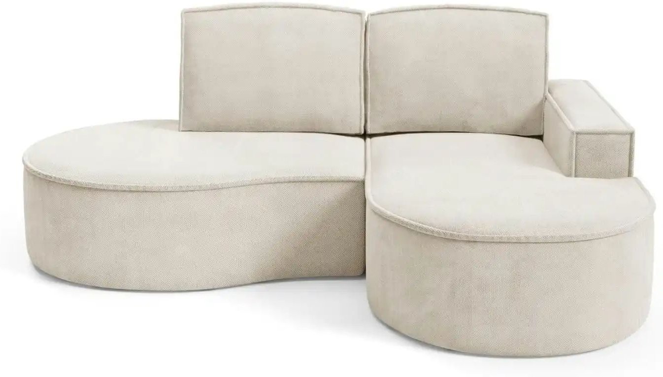 Ecksofa Flow ¦ beige ¦ Maße (cm): B: 210 H: 88 Polstermöbel > Sofas > Ecksofas - Höffner
