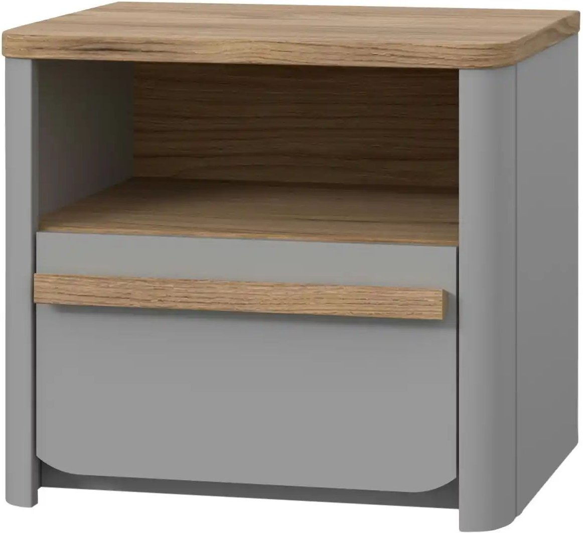 Thumbnail - Nachttisch Surfinio ¦ grau ¦ Maße (cm): B: 48,6 H: 43,9 T: 41.3 Tische > Nachttische - Höffner