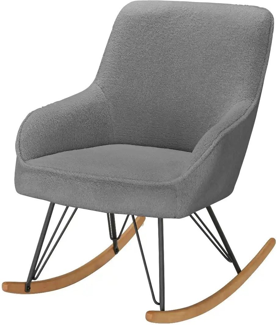 Schaukelstuhl Leopold ¦ grau ¦ Maße (cm): B: 66 H: 84 T: 77.0 Stühle > Polsterstühle - Höffner