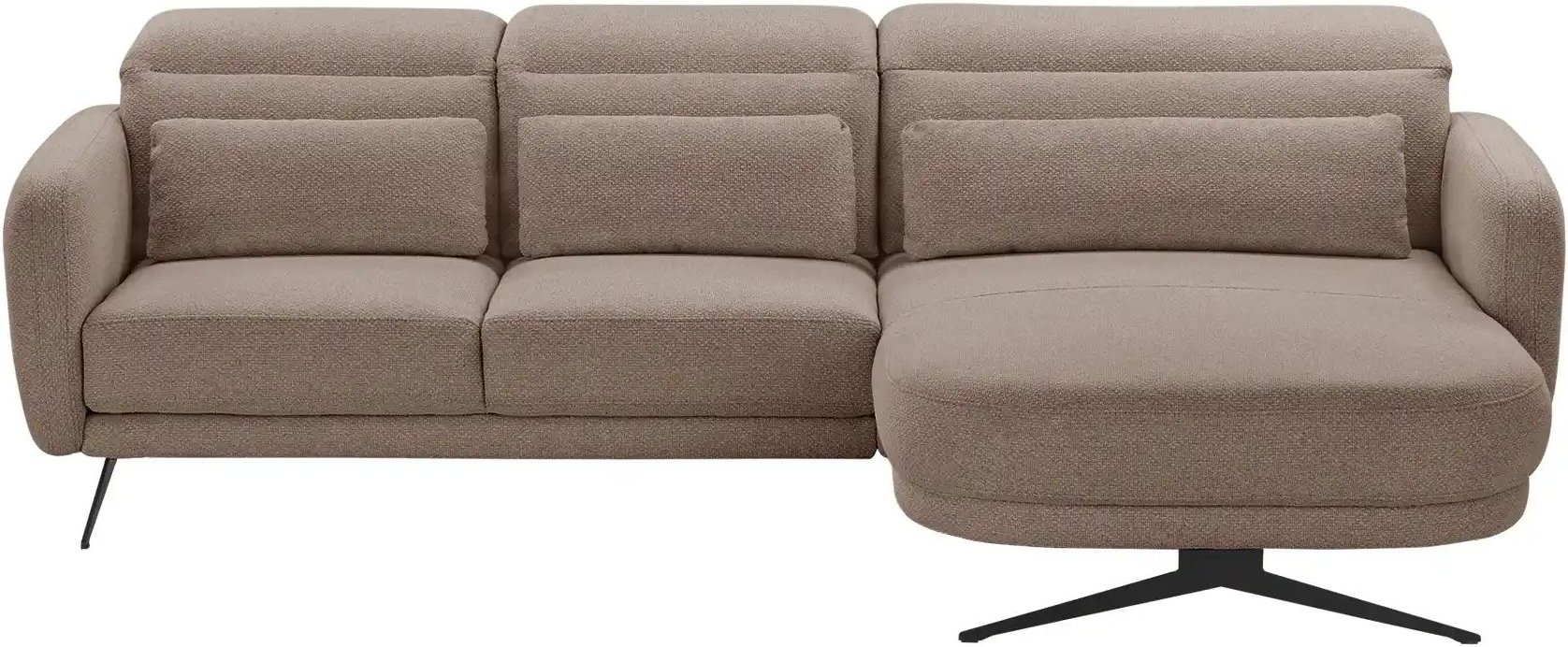 switch Ecksofa Barillo ¦ braun ¦ Maße (cm): B: 261 H: 97 T: 170.0 Polstermöbel > Sofas > Ecksofas - Höffner