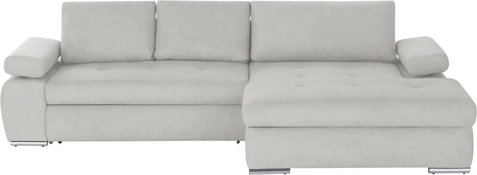 smart Ecksofa Ibby ¦ grau ¦ Maße (cm): B: 294 H: 73 T: 173.0 Polstermöbel > Sofas > 3-Sitzer - Höffner