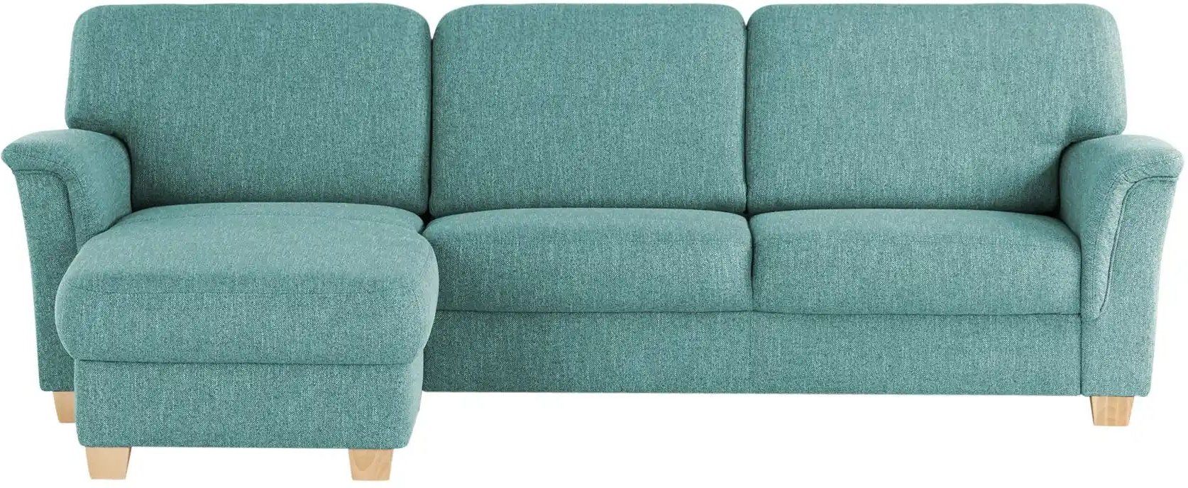 Thumbnail - smart Ecksofa Valencia ¦ türkis/petrol ¦ Maße (cm): B: 265 H: 90 T: 173.0 Polstermöbel > Sofas > Ecksofas - Höffner