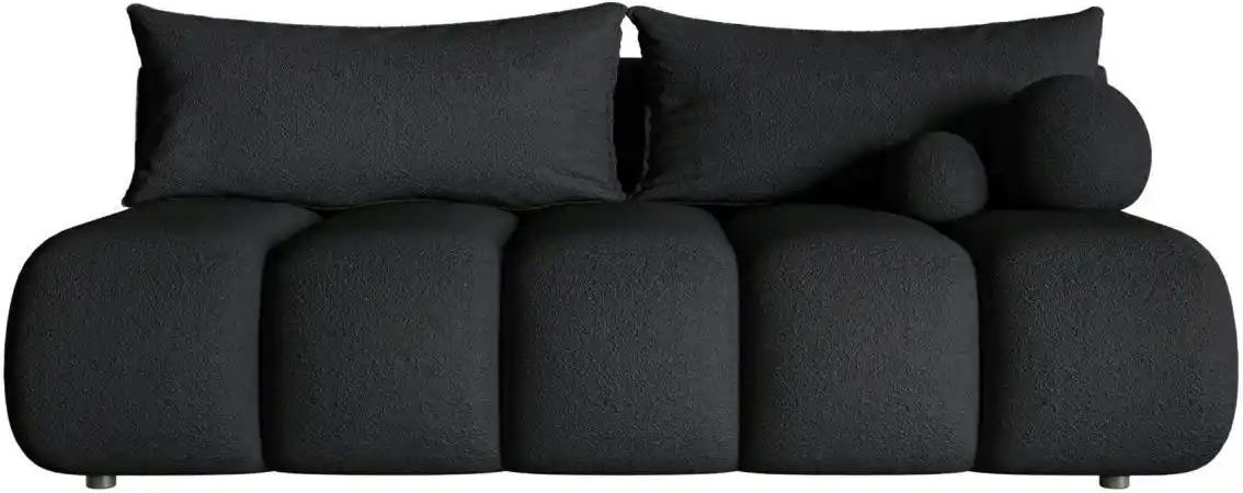Selsey Dandelino mit Bettkasten Schlafsofa ¦ schwarz ¦ Maße (cm): B: 198 H: 91 Polstermöbel > Sofas > 3-Sitzer - Höffner