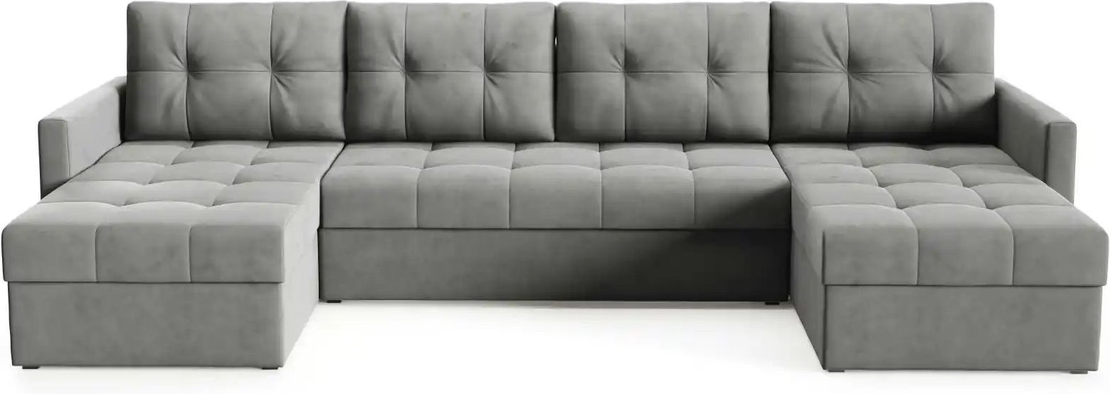 Wohnlandschaft Olivia ¦ grau ¦ Maße (cm): B: 301 H: 86 Polstermöbel > Sofas > Wohnlandschaften - Höffner