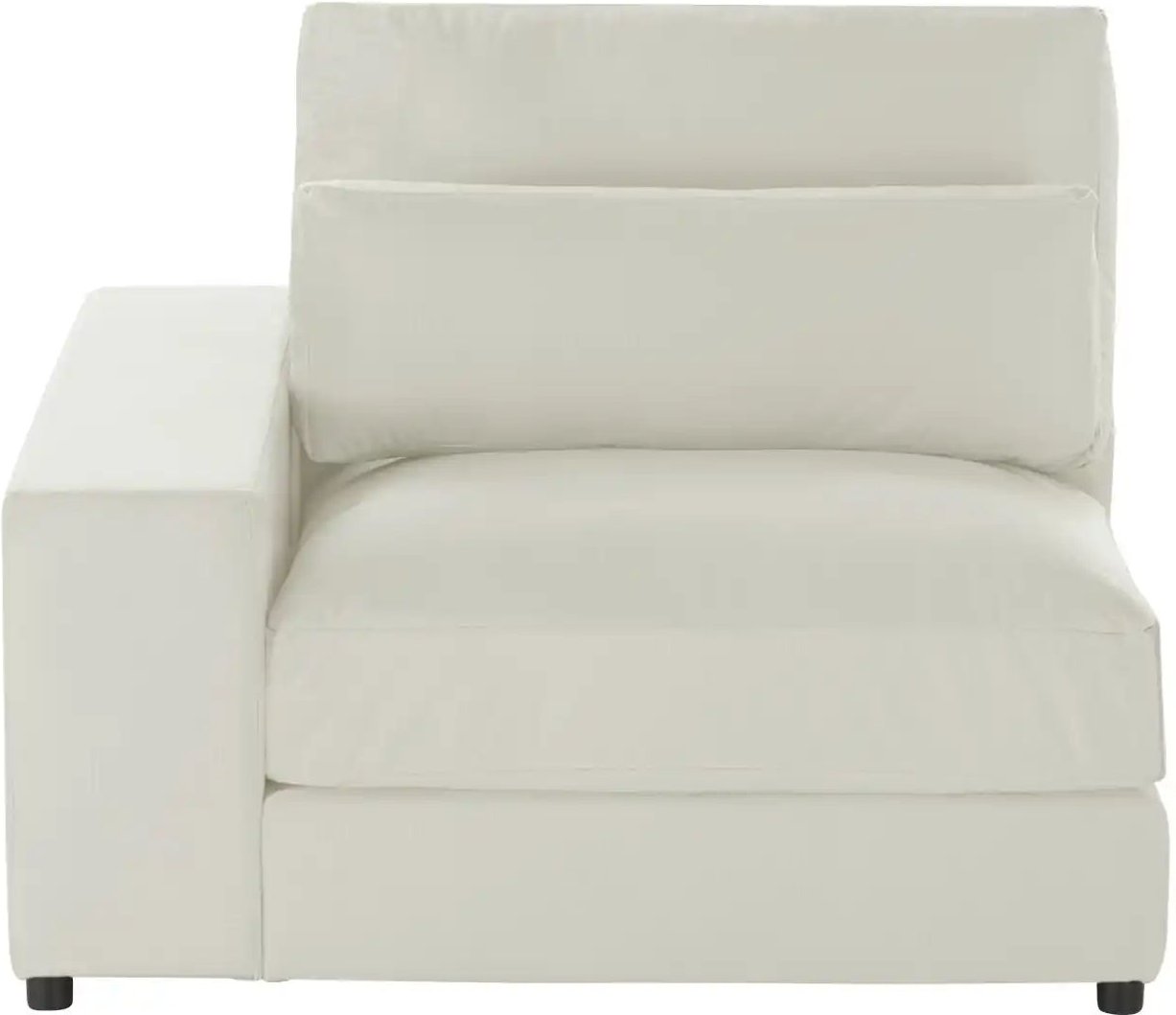 Thumbnail - Element Einsitzer Armlehne links Branna ¦ beige ¦ Maße (cm): B: 116 H: 88 T: 120.0 Polstermöbel > Sofas > Modulsofas - H...