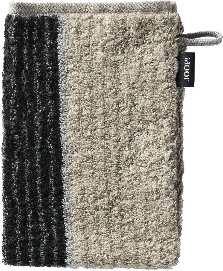 JOOP! Waschhandschuh JOOP 1658 Streifen ¦ grau ¦ Maße (cm): B: 16 Badtextilien > Handtücher & Badetücher > Waschhandsch...