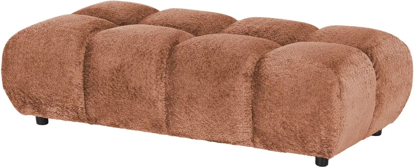 Jette Home Hocker  Gentle ¦ braun ¦ Maße (cm): B: 143 H: 41 T: 73.0 Polstermöbel > Hocker - Höffner