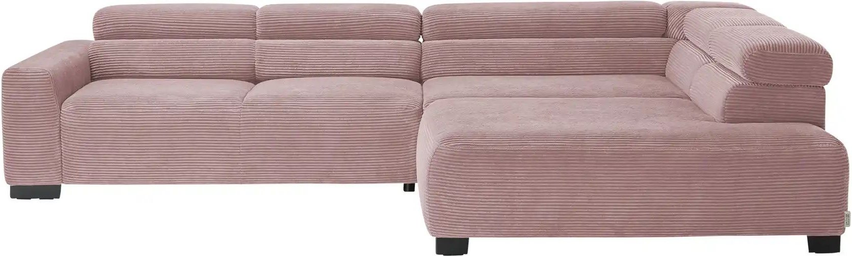 Jette Home Ecksofa aus Cord Jette Flirt ¦ rosa/pink ¦ Maße (cm): B: 311 H: 84 T: 219.0 Polstermöbel > Sofas > 3-Sitzer -...